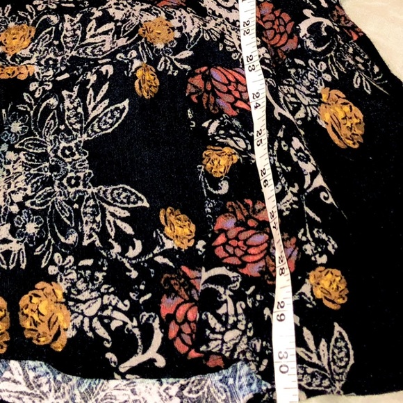 EUC Free People Smooth Talker Raven Combo tunic dress - Picture 9 of 16